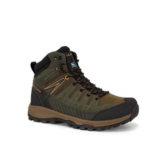 Scarpe Trekking Uomo THUNDER LEATHER MID WP DARK GREEN HONEY