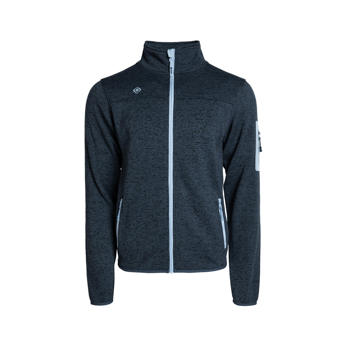 Veste Polaire Homme Izas SAMAUN - Col Montant, Fermeture Zip, Poches Zippées - Taille XS à 4XL - Pour Sport Et Quotidien - 2