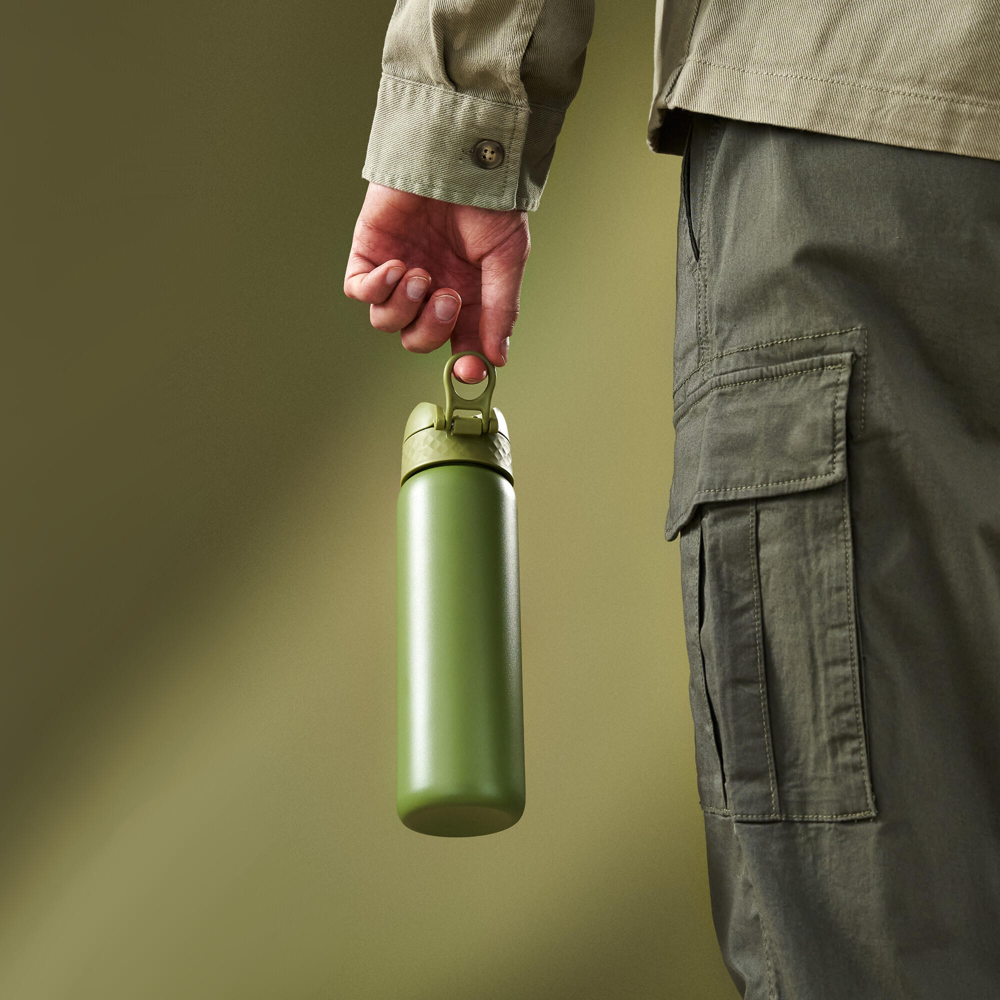 Butelka ION8 Single Wall I8SS600KGRE (MR) Khaki Green 7/7