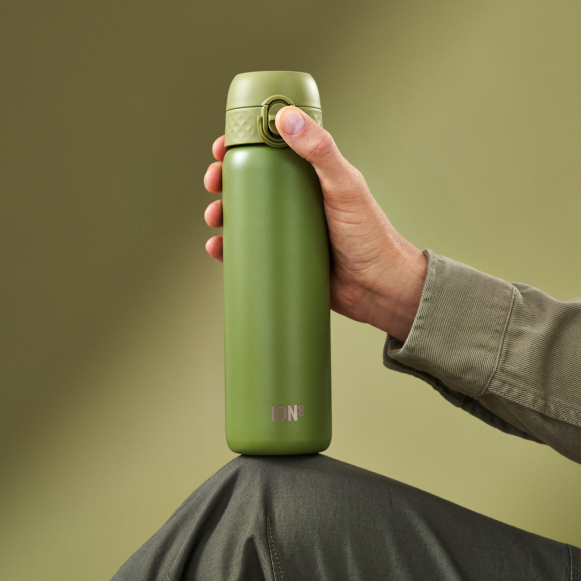 Butelka ION8 Single Wall I8SS600KGRE (MR) Khaki Green 5/7