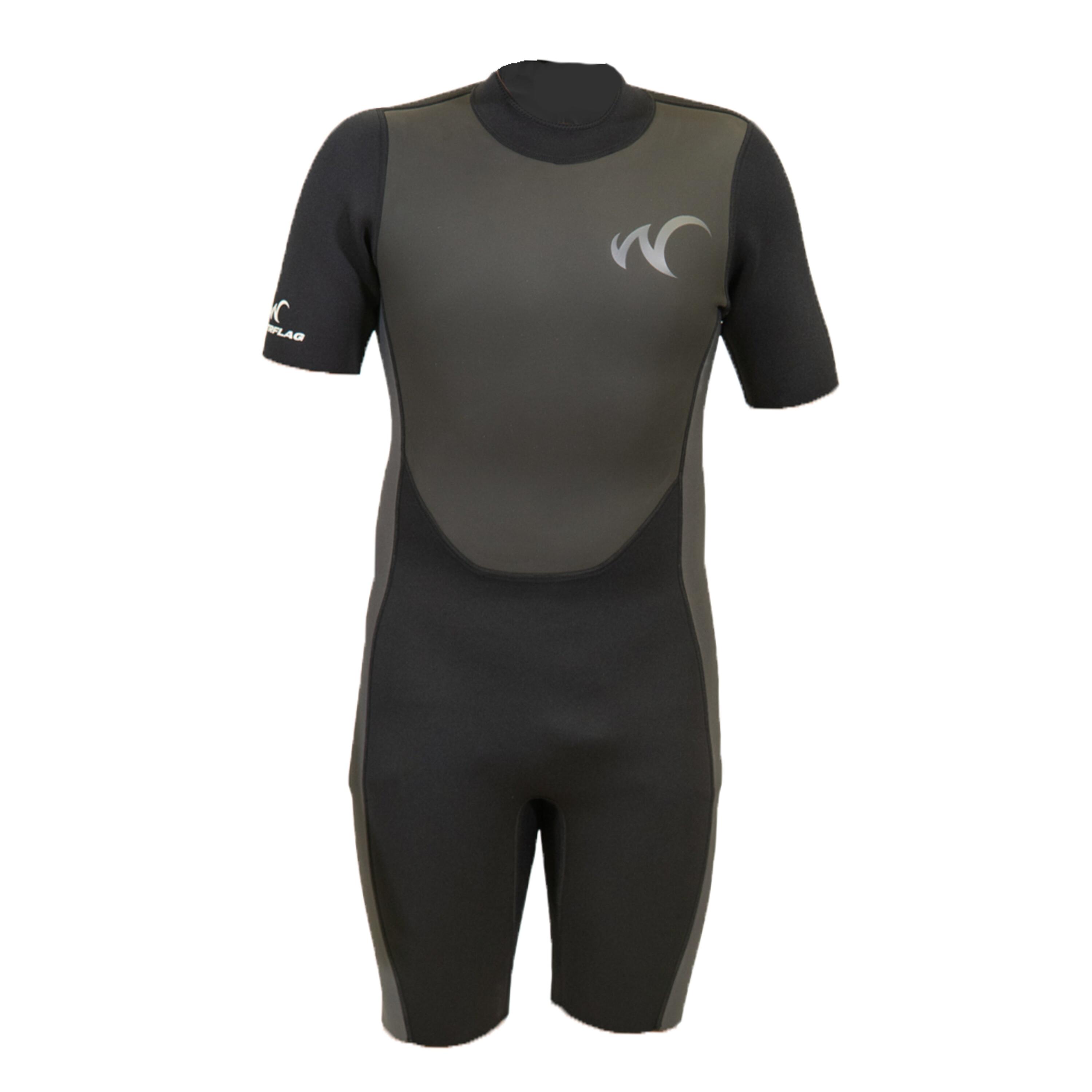 Queenstown FN Shorty Homme - Néoprène 3mm avec manches courtes 6/7