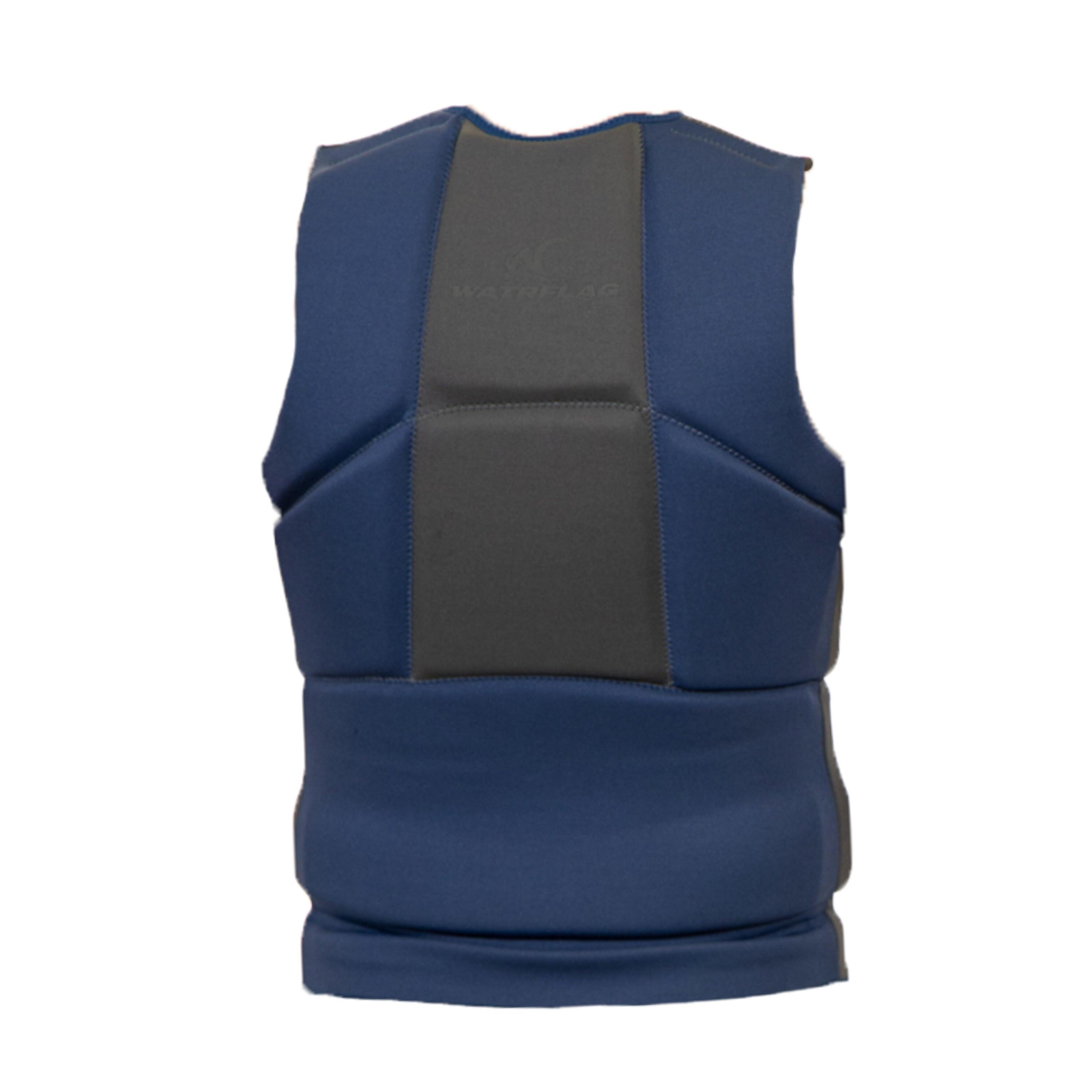 Nantes Impactvest Full Padded - Gris/Bleu - Unisexe - Néoprène Premium 7/7