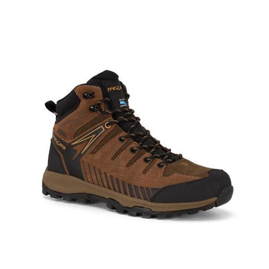 Scarpe Trekking Uomo THUNDER LEATHER MID WP DARK GREEN HONEY