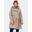Haine de ploaie Charlotte Trenchcoat - nisip femei