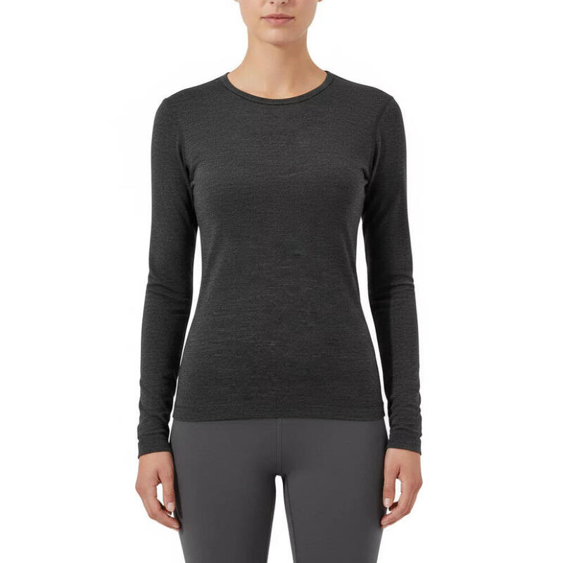 Tricou pentru femei 100% lana merinos cu maneca lunga - Bjork 210
