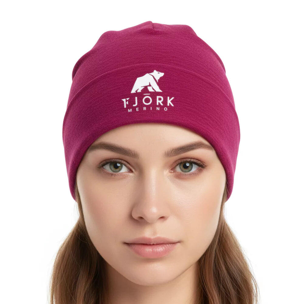 FJORK MERINO Laufmütze aus Merinowolle
