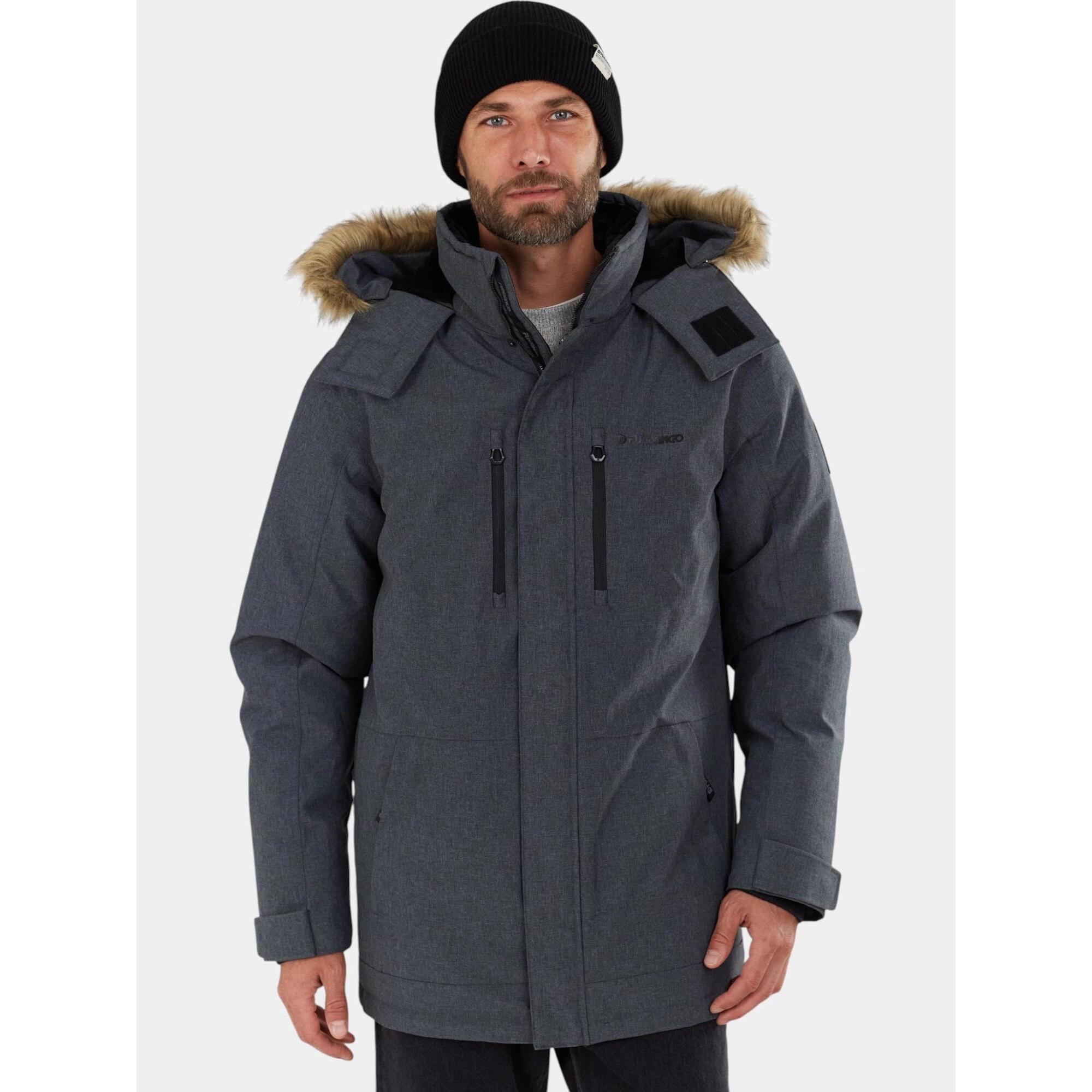Fundango - Manteau D'Hiver Homme Spirit - Veste - Gris - 48 Xl - Decathlon