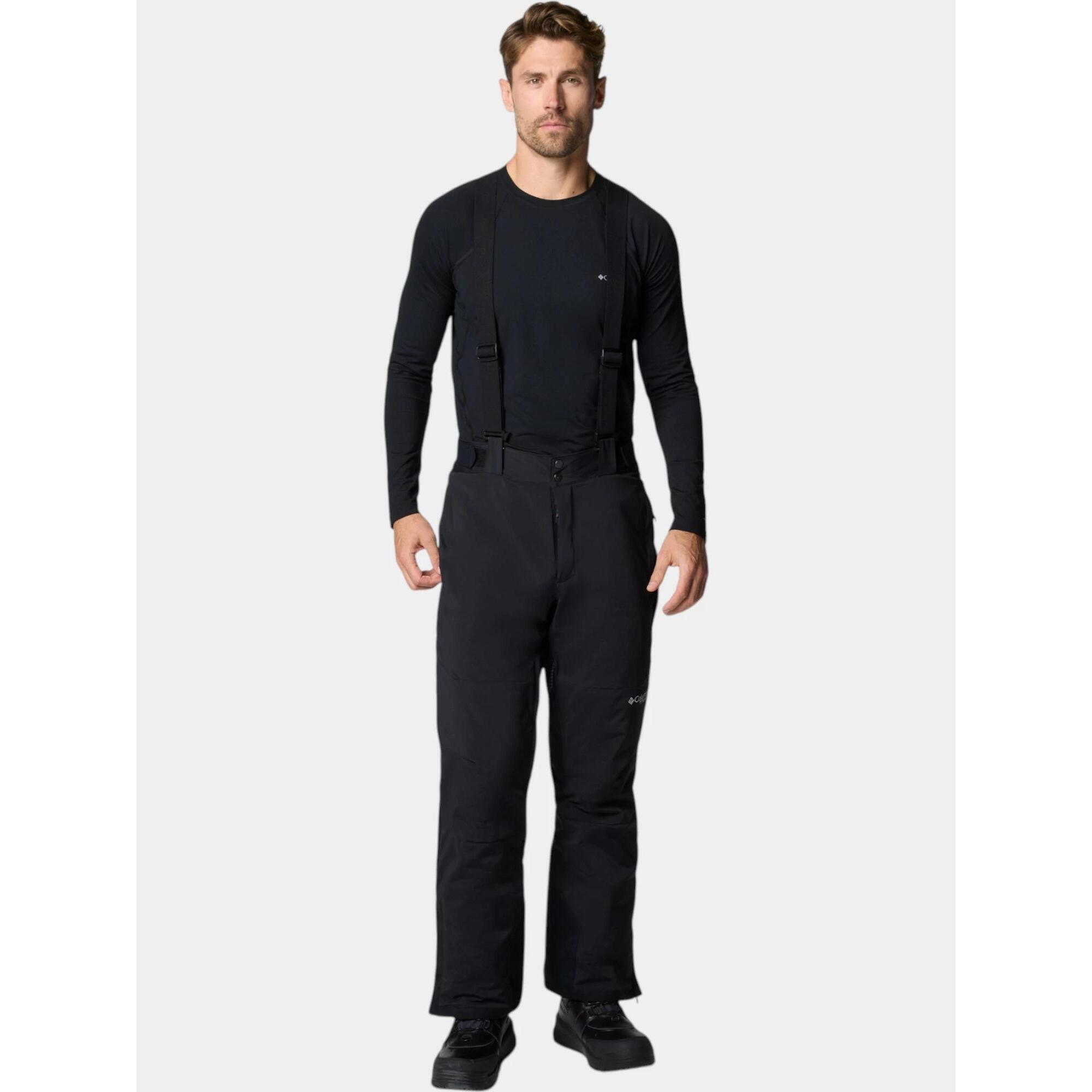 Columbia - Columbia Pantalon De Ski Isolé Imperméable Cirque Bowl™ Homme - Black - Pantalon De Ski - Noir - 36 Xs - Decathlon