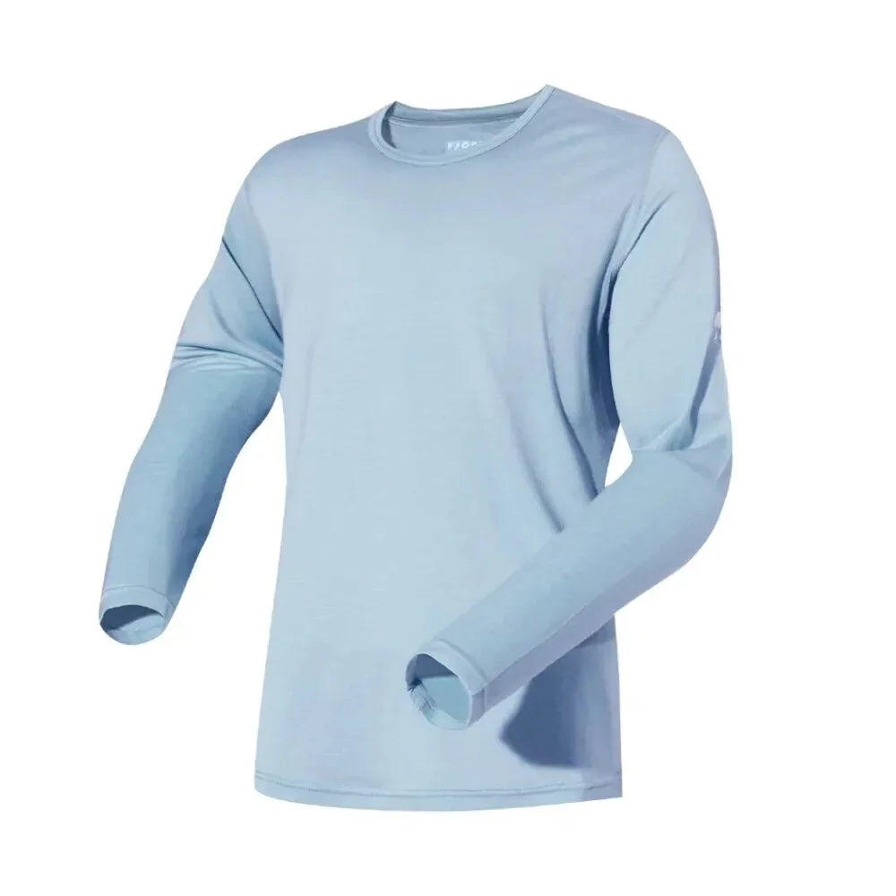 T-shirt homme 100% laine de mérinos manches longues - Finn 210 2/7