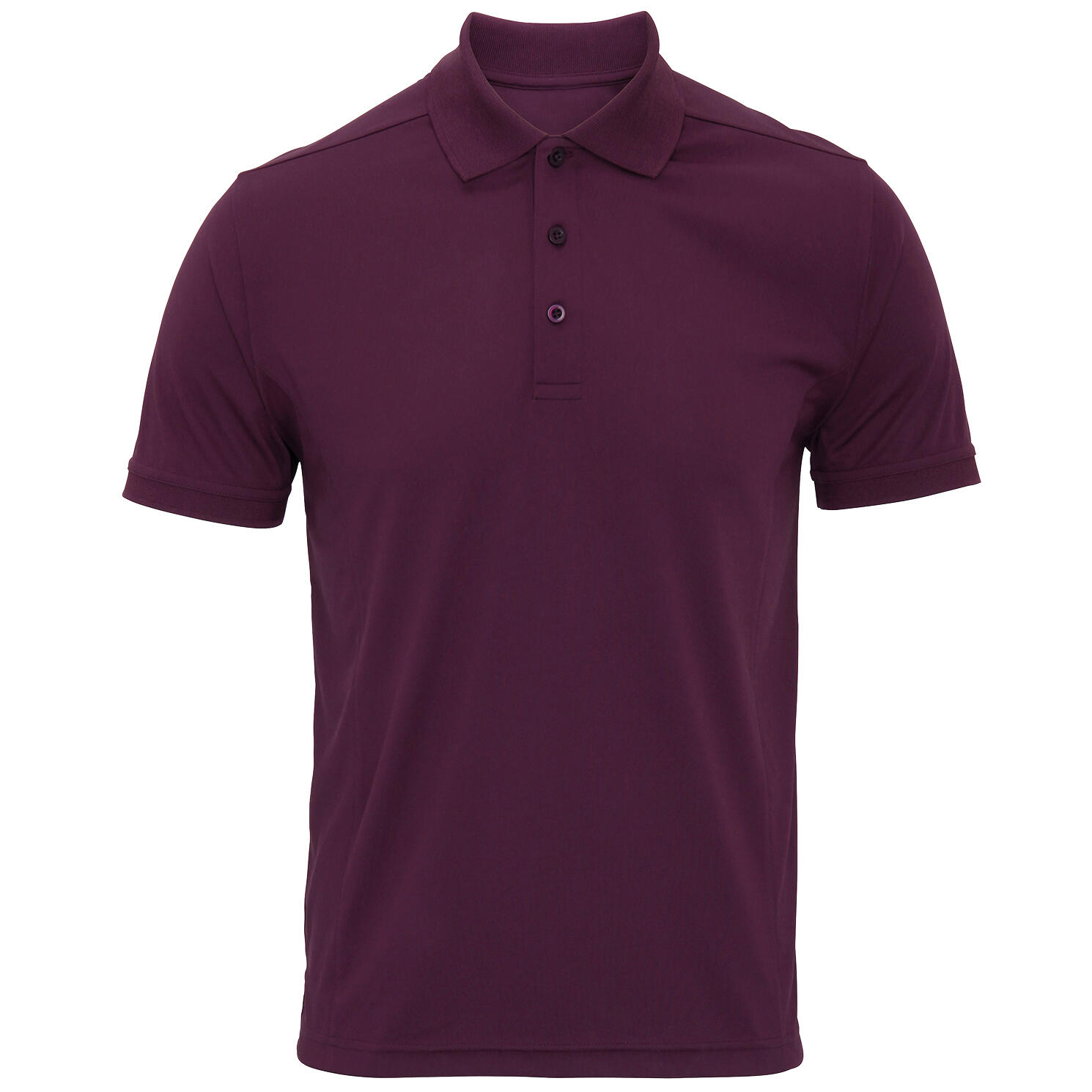 Premier Mens Coolchecker Pique Short-Sleeved Polo Shirt