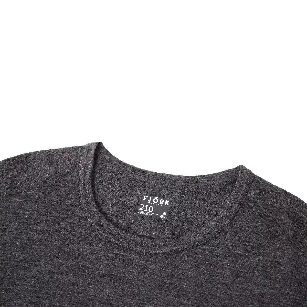 T-shirt homme 100% laine de mérinos manches longues - Finn 210 6/7