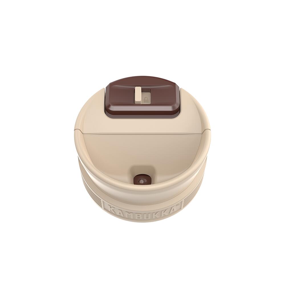 Termohrnek 300 ml Cabo Beige turistický nerezový nepropustný 6/7