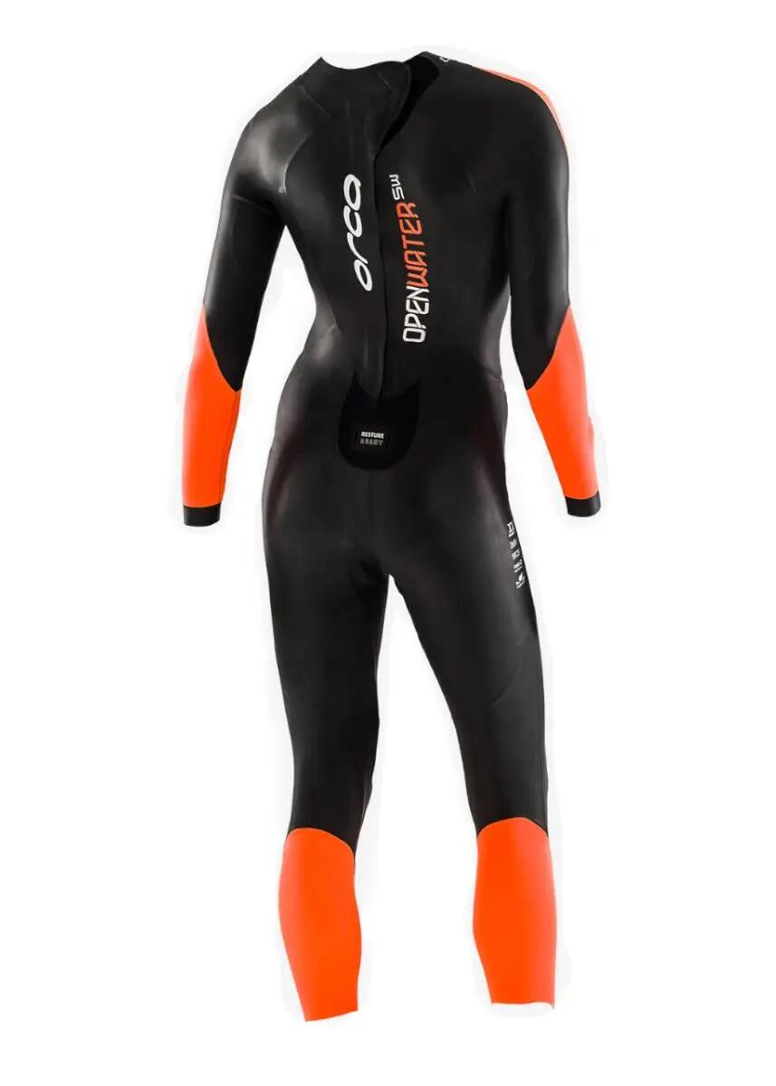 Orca Traje de neopreno inteligente Openwater para mujer - Negro/Naranja 2/6