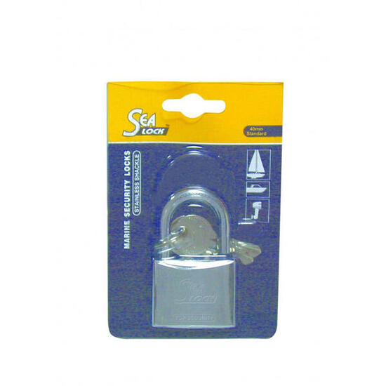 Cadenas marin SEALOCK - Bronze recouvert de chrome