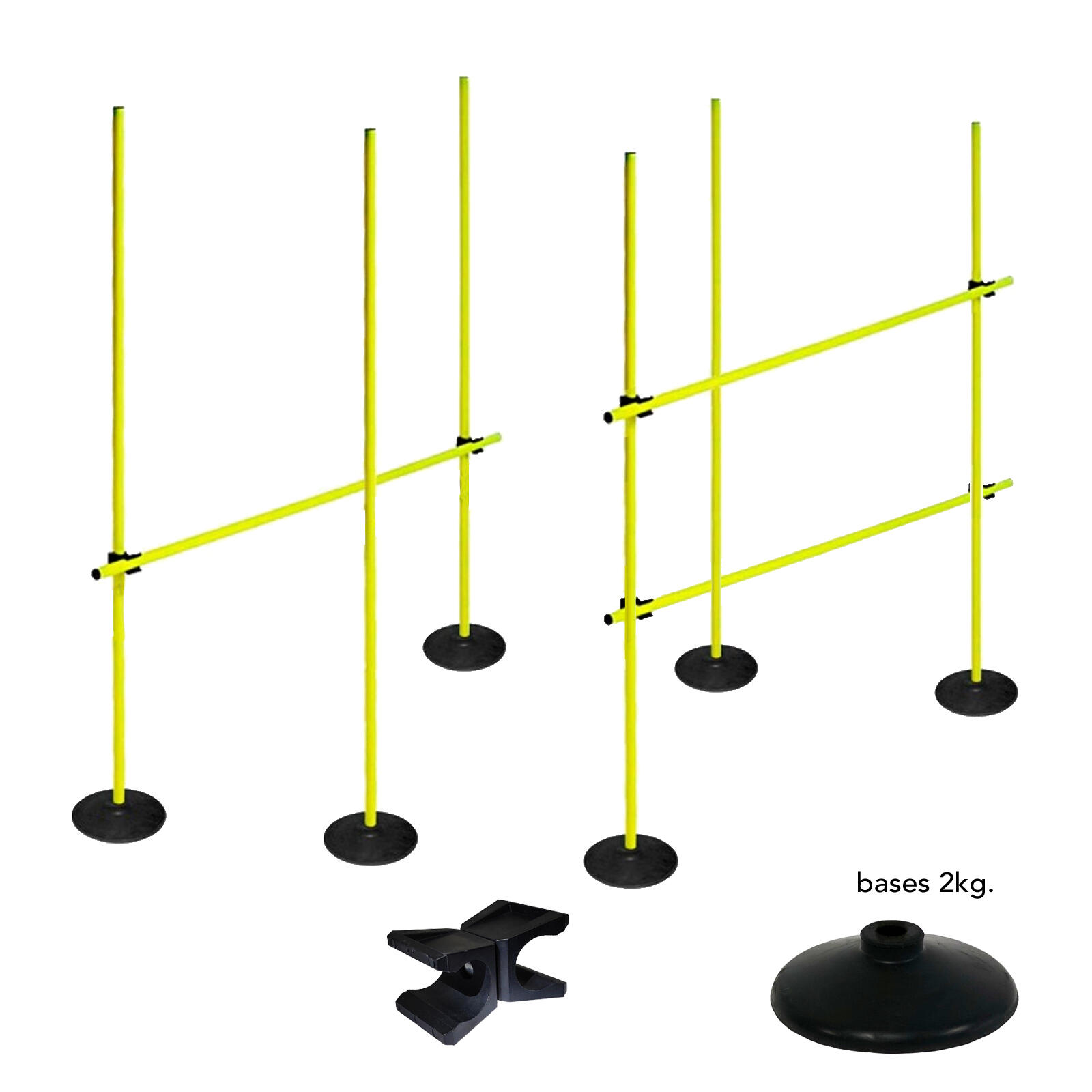 Set de Entrenamiento de Agilidad y Velocidad (9picas, 6bases 2kg, 6clips) 2/6