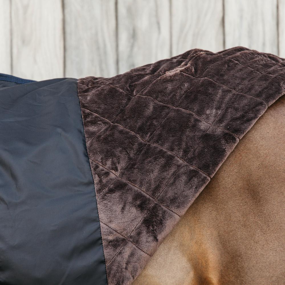 Turnout rug all weather waterproof pro navy 165-7'3 0 gram 4/7