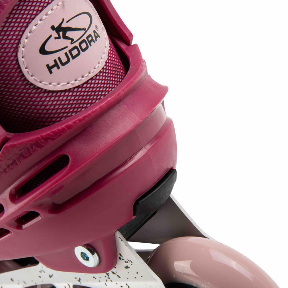 HUDORA Skeelers Comfort Roze, mt 35-40 4/7
