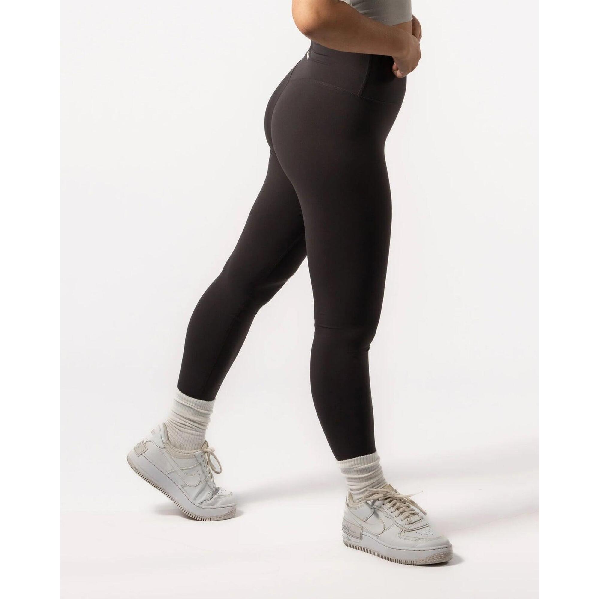 Aesthetic Wolf - Legging Femme 7/8 Pour Yoga & Pilates Chocolat - Legging - Marron - Decathlon
