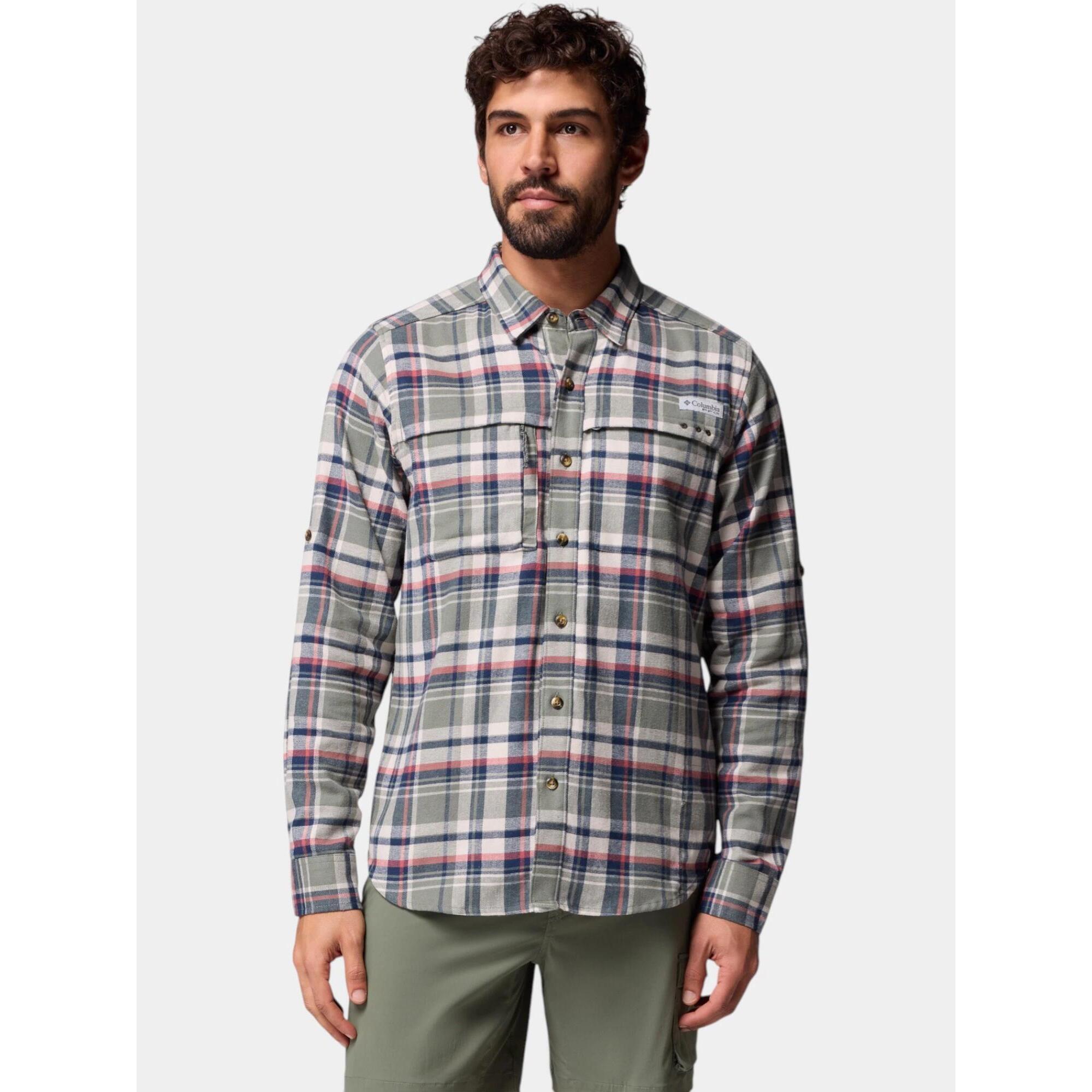 COLUMBIA Pánská turistická košile Columbia Wild Cast Flannel