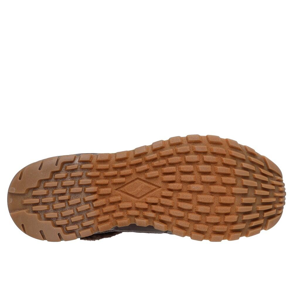 Baskets FEMME Skechers Uno Rugged Galactics Heights MARRON Metal 3/5