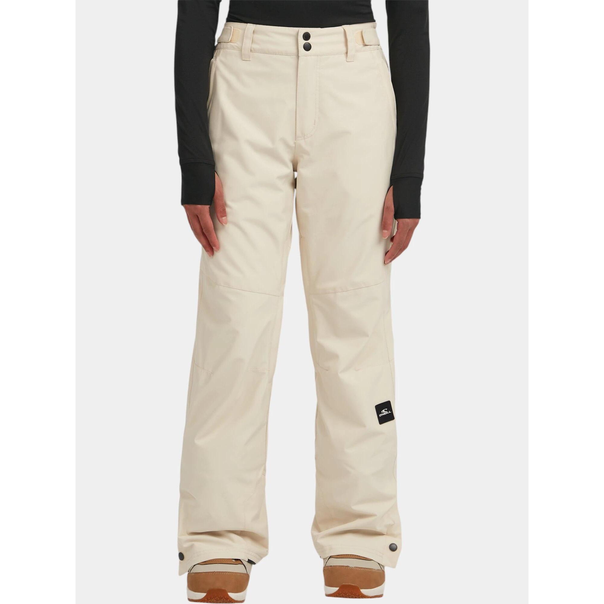 O'Neill - Pantalon De Ski Femme Fwc'cruz Slim - Pantalon De Ski - Beige - Decathlon