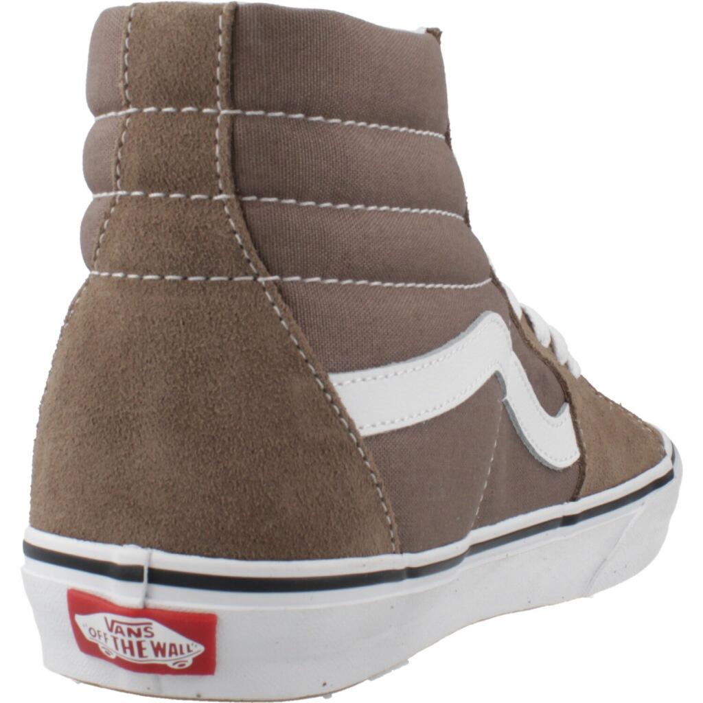 Baskets Vans Modèle Sk8-hi Couleur Marron 3/5