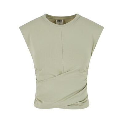 Cropped tanktop voor dames urban classics wrapped