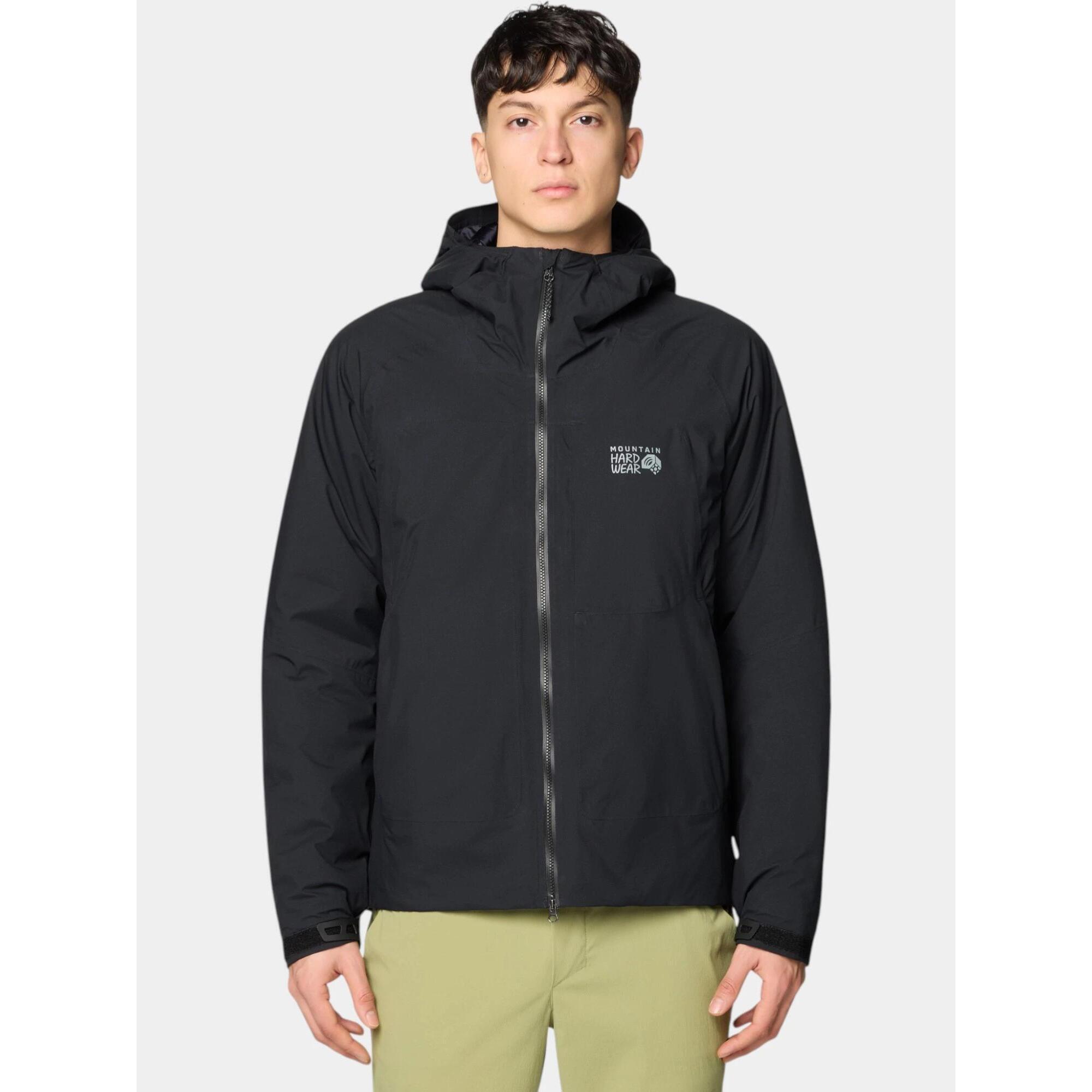 Mountain Hardwear - Veste Homme Stretch Ozonic - Coupe-pluie - Noir - Decathlon
