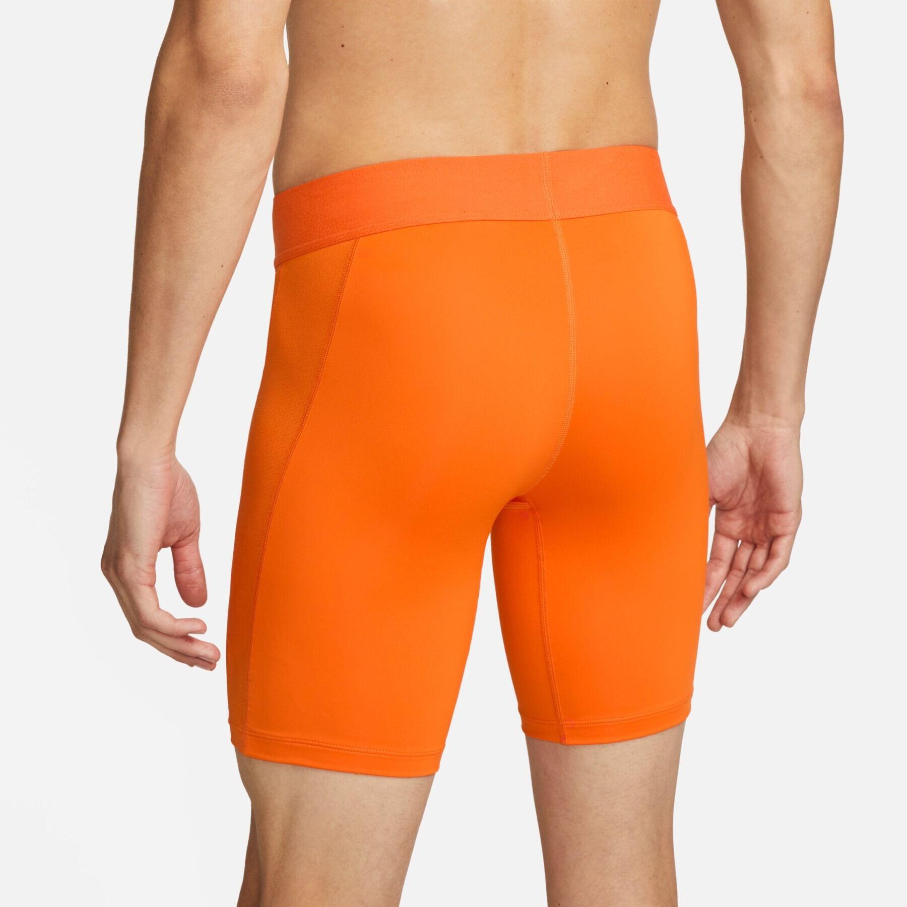 Kort Mannelijk Nike Pro Dri-Fit Oranje 4/4