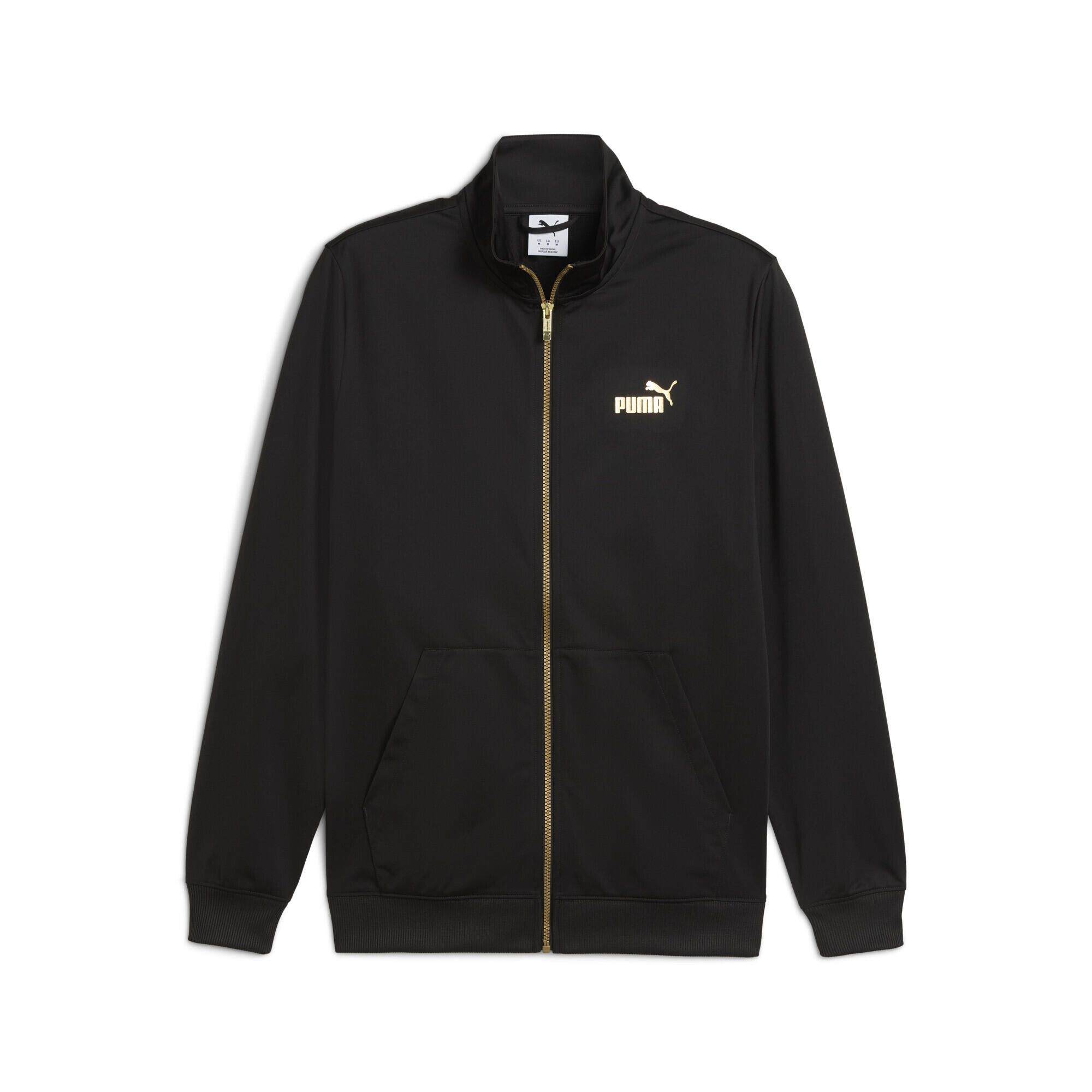 Casaco corrida homem leve fecho de correr Maximal Metallic PUMA 1/5