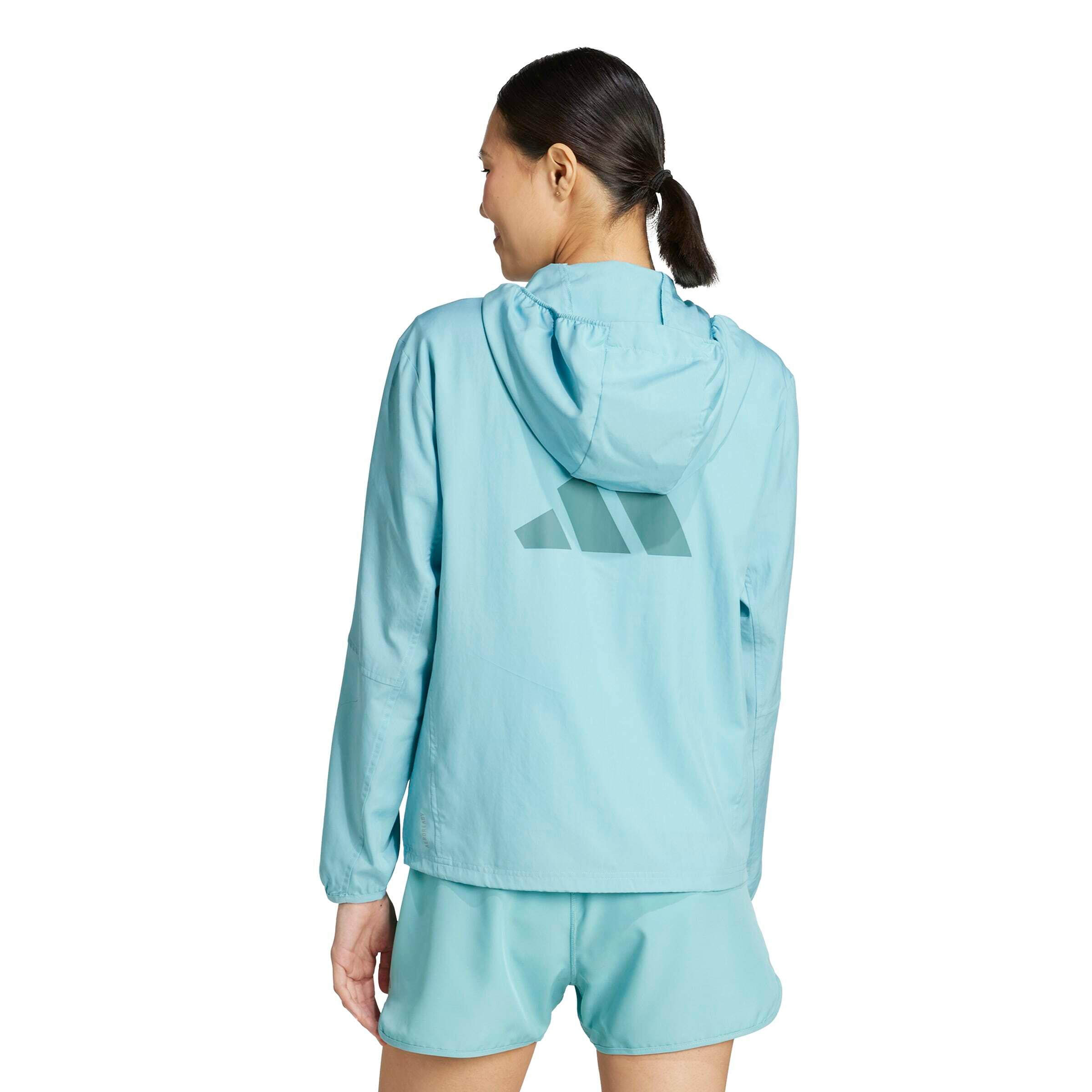 Chaqueta con capucha adidas Run It 3/6