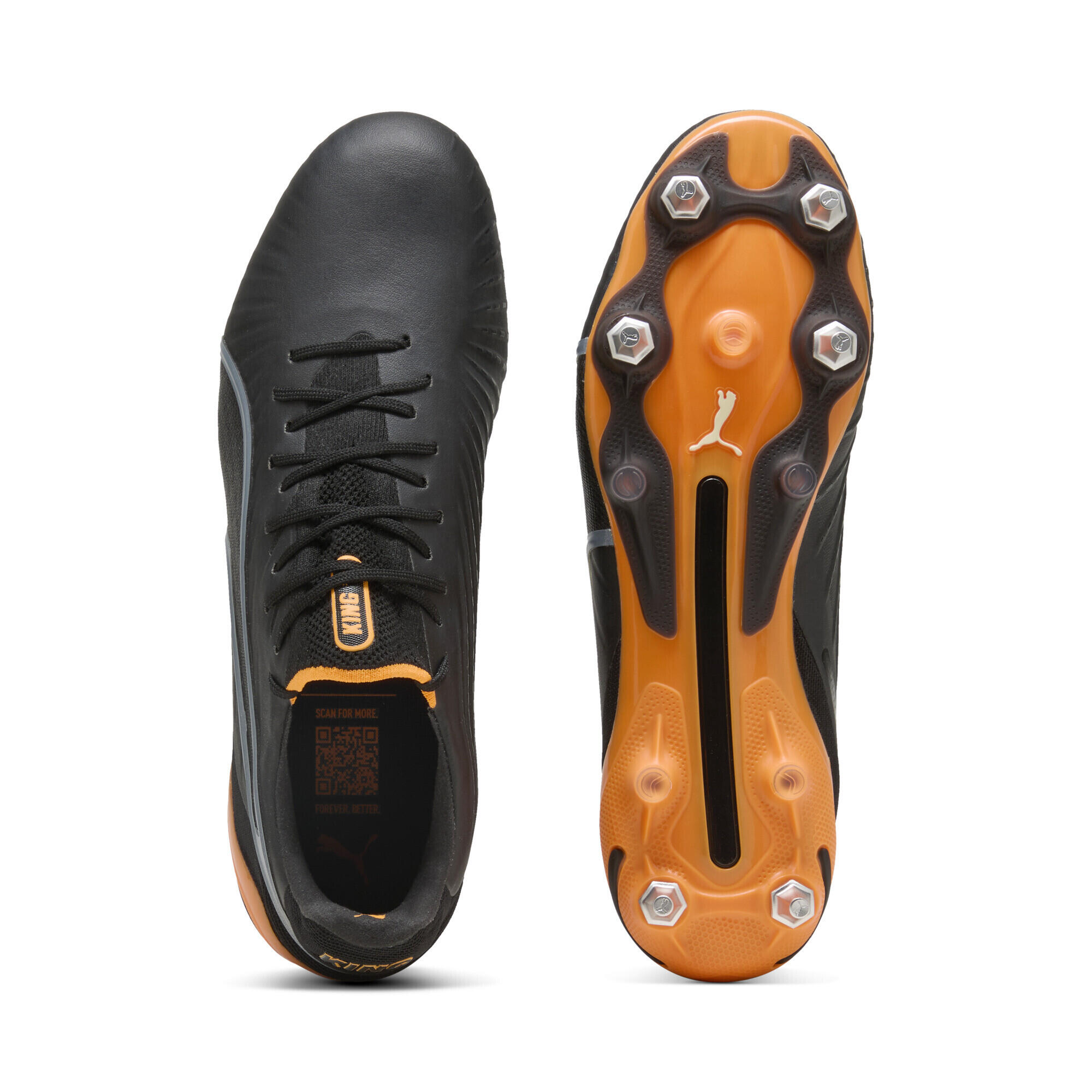 Chuteiras de futebol pitões de metal leveza King Ultimate Mxsg PUMA 4/6