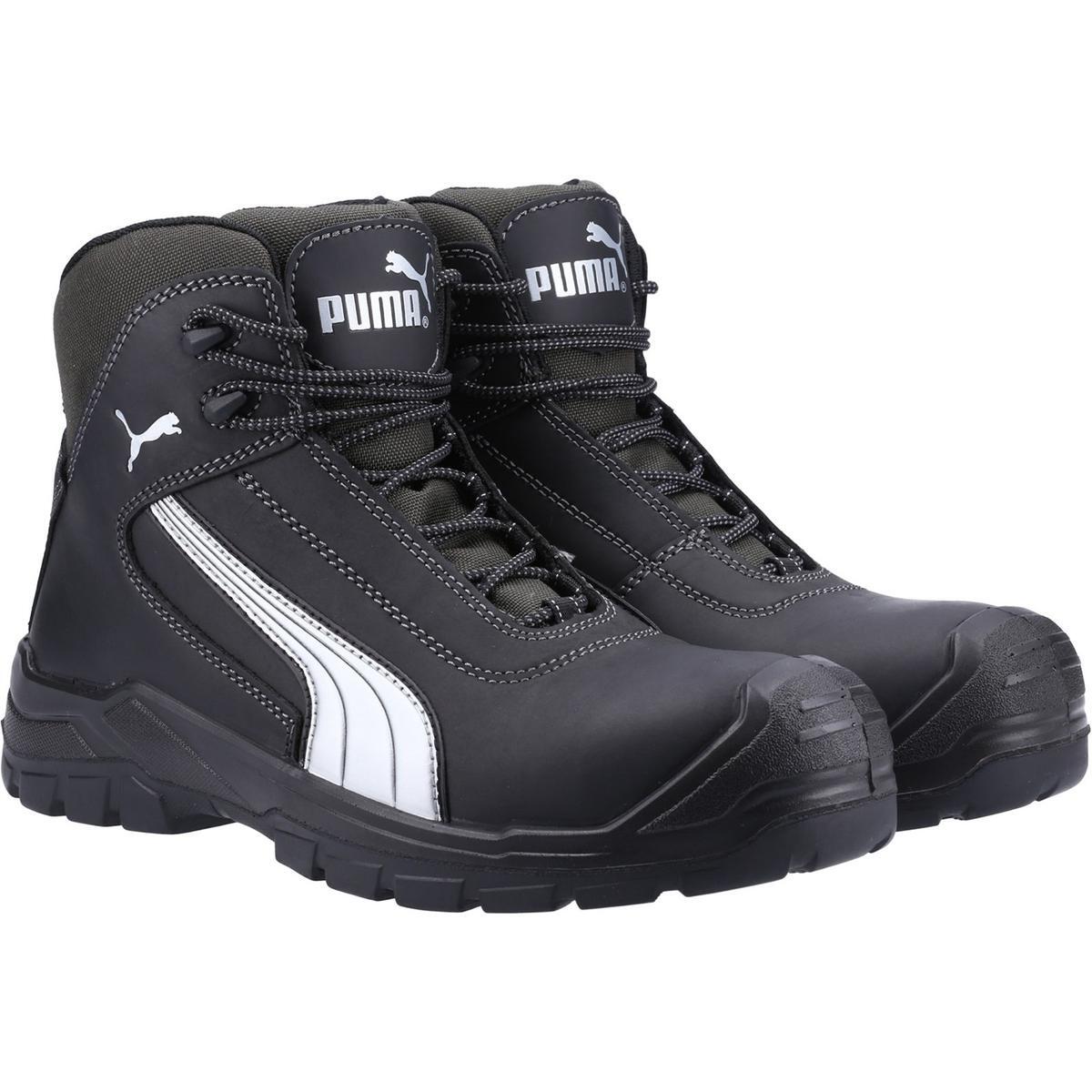 Puma Safety Cascades Mid S3 Safety Boot Black UK 11 Black 4/6
