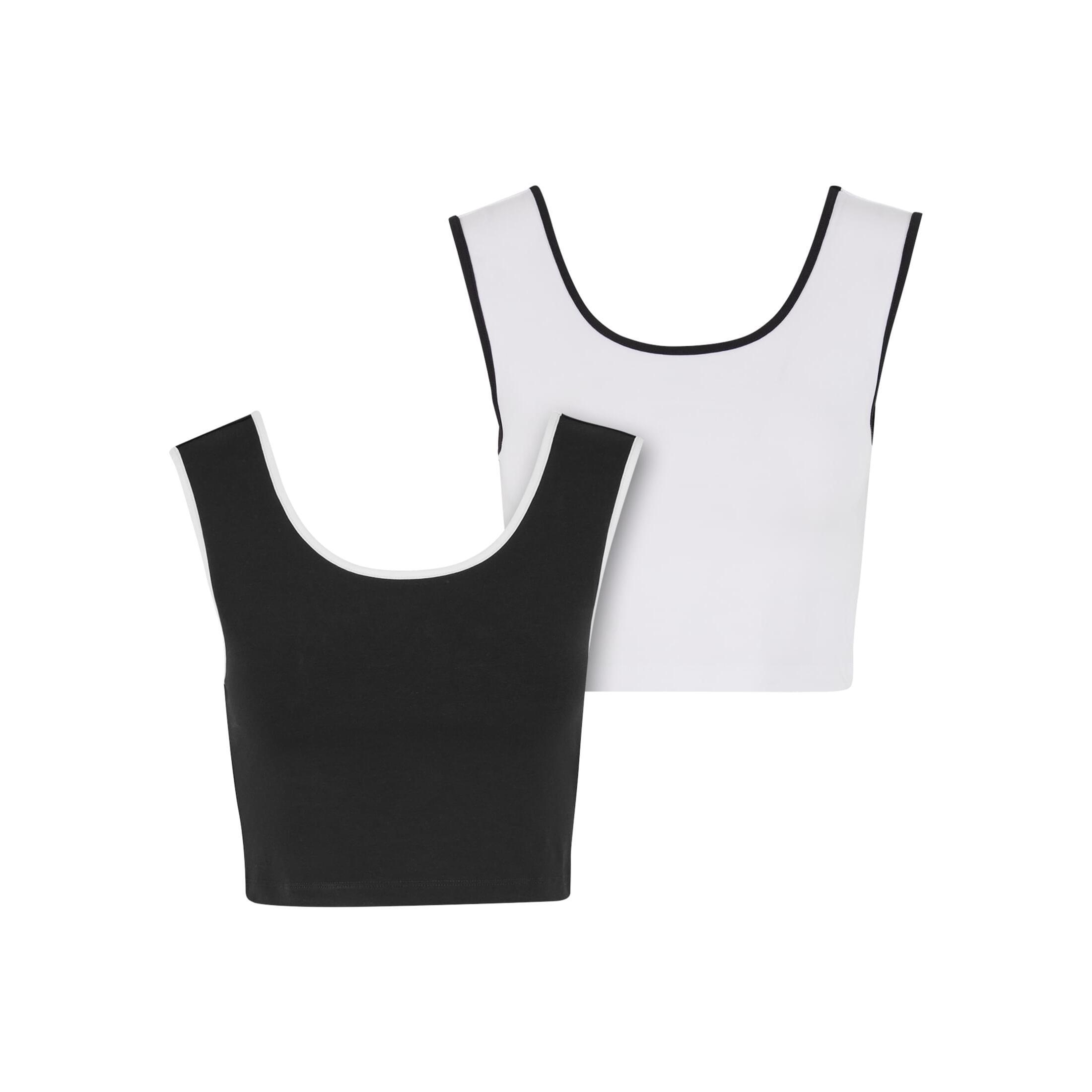 URBAN CLASSICS Women's cropped tank top Urban Classics Contrast