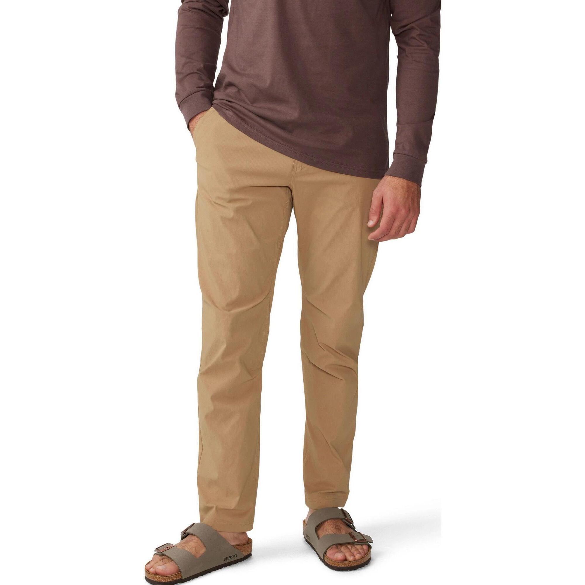 Mountain Hardwear - Pantalons De Randonnée Homme Traxion (axton) - Pantalons - Beige - Decathlon