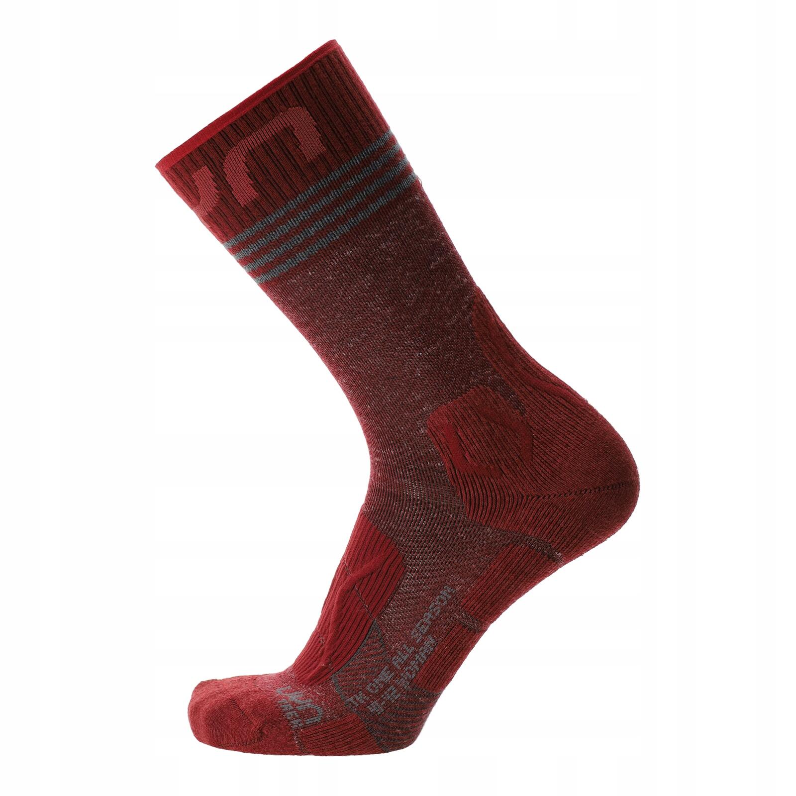 Uyn - Chaussettes Pour Femmes  Trekking One All Season Moyenne - Sous-chaussette - Rouge - 39/42 - Decathlon