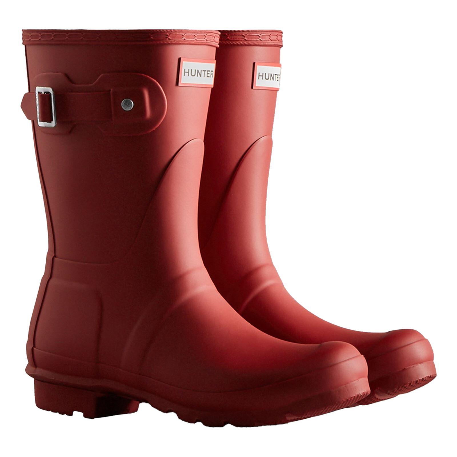 Bottes Hunter Modèle Original Short Couleur Rouge 6/6