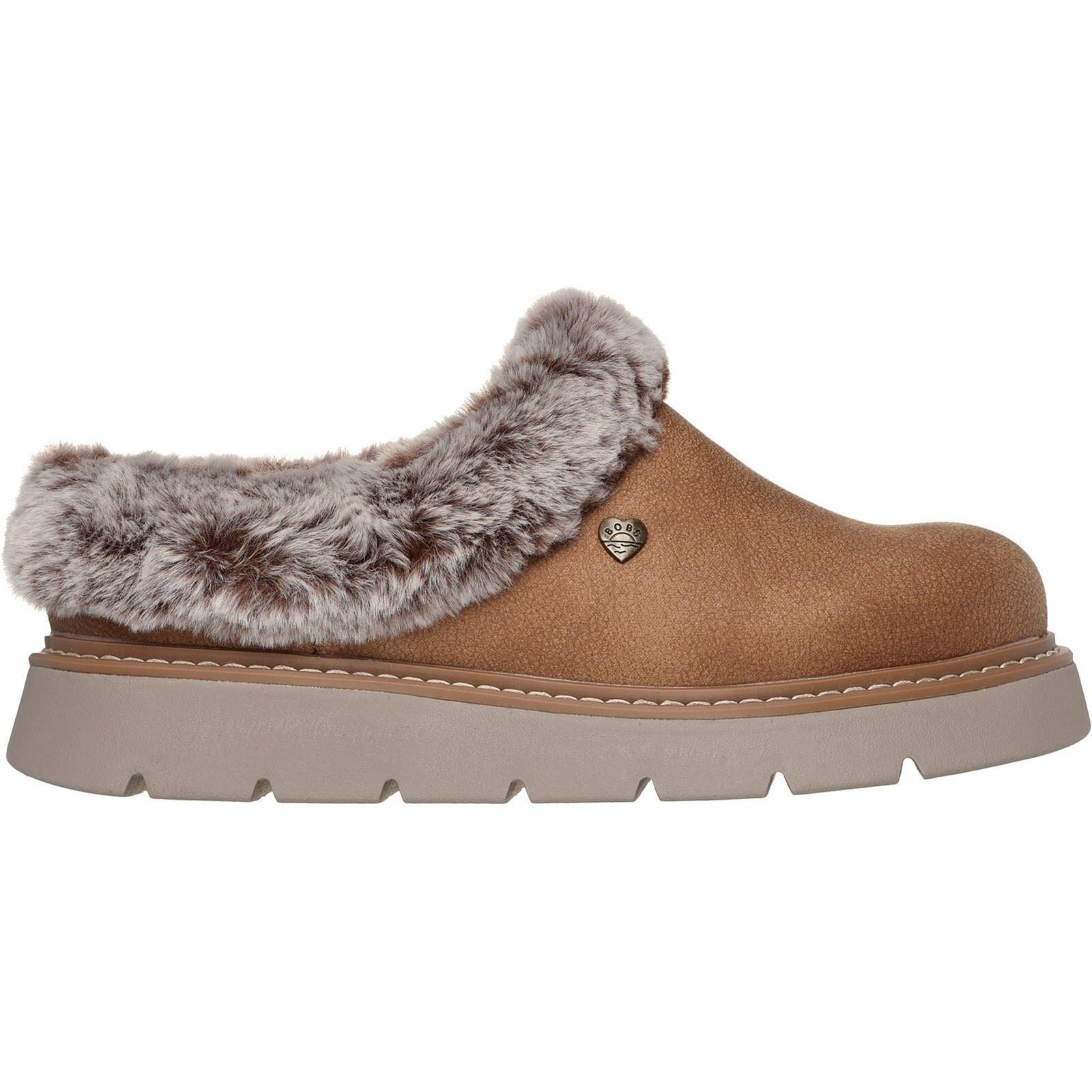 Socas Skechers Mulher Keepsakes Lite castanhos 5/5