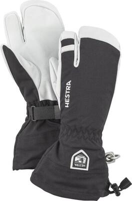 Army leather heli ski _ 3 finger - handschoenen - zwart - heren - pisteskiën