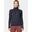 Pulover polar Crater Lake Heavyweight Long Sleeve Half Zip - negru femei