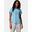 Tricou cu maneci scurte Sloan Ridge Graphic Short Sleeve Tee - albastru femei