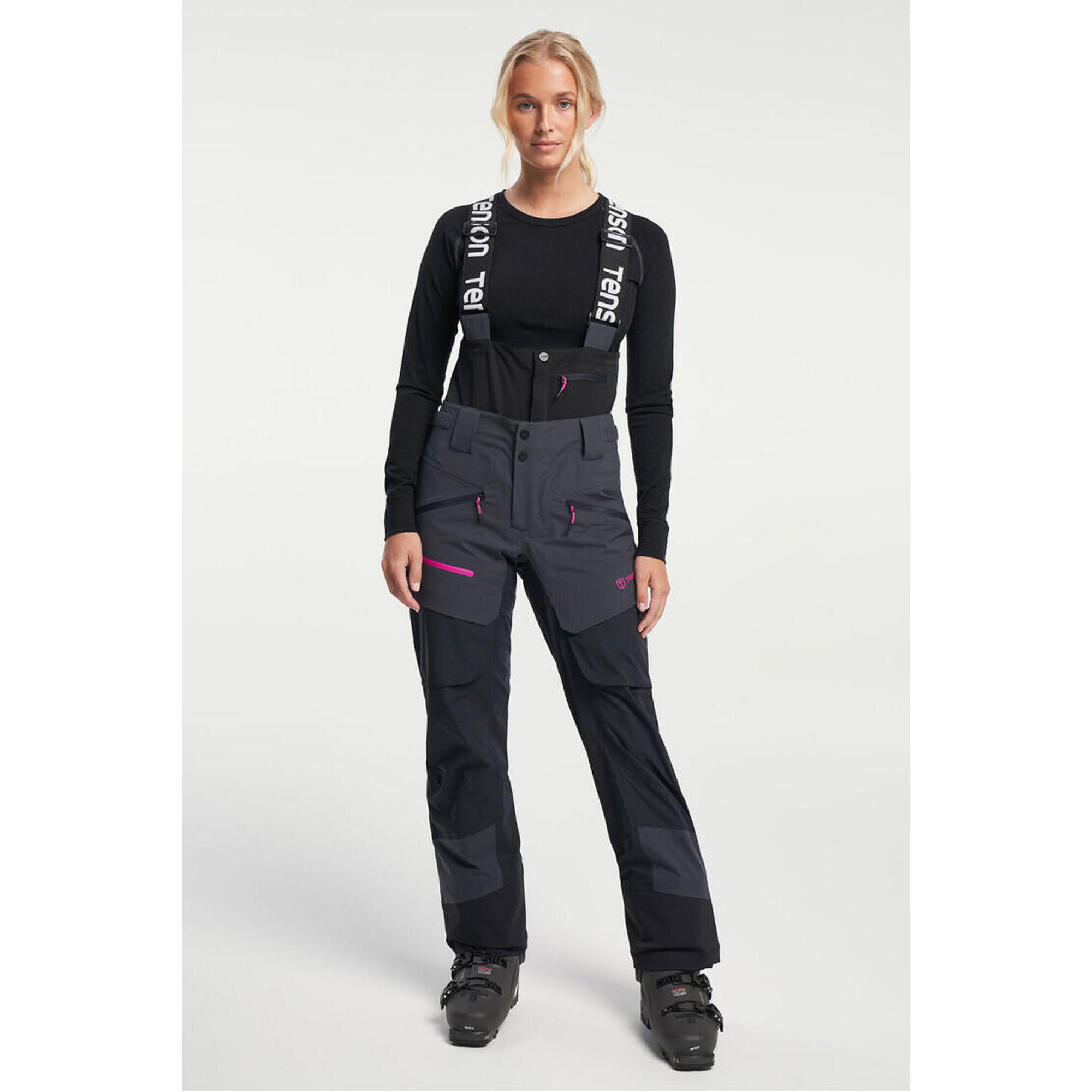 TENSON dámské skialpové membránové kalhoty TENSON Touring Shell Pants W tmavě šedé