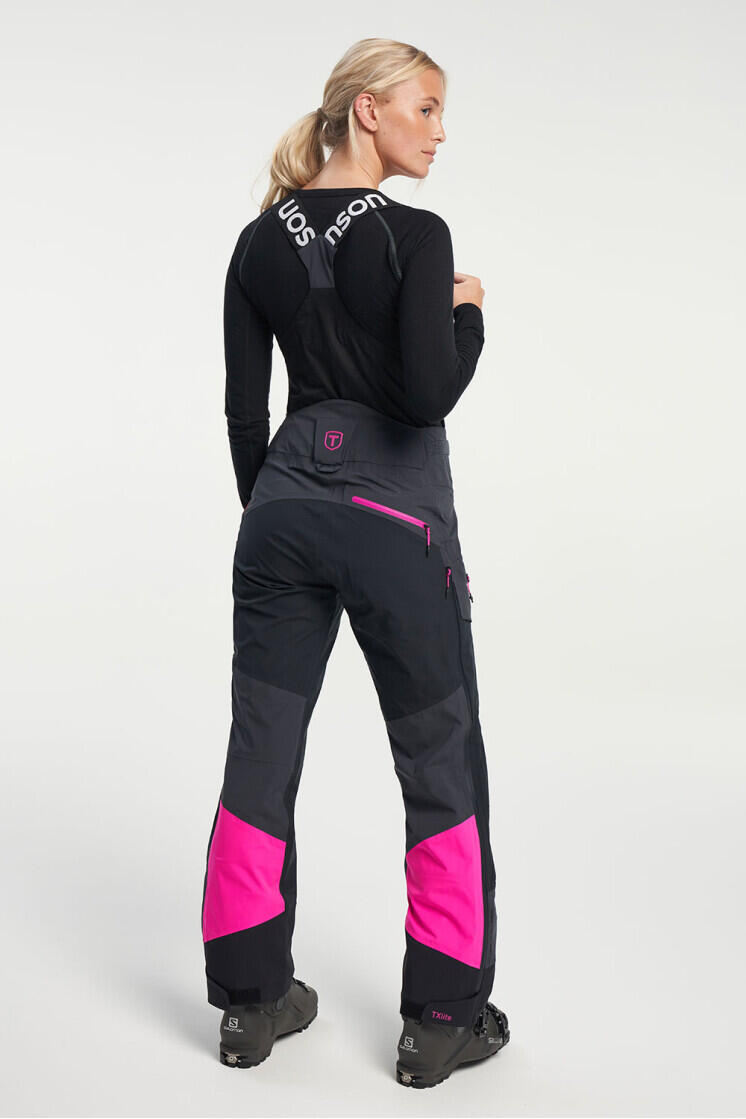 dámské skialpové membránové kalhoty TENSON Touring Shell Pants W tmavě šedé 2/6