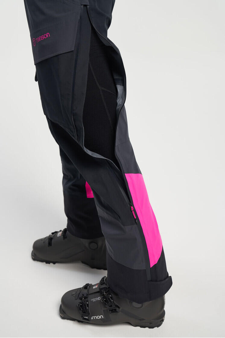 dámské skialpové membránové kalhoty TENSON Touring Shell Pants W tmavě šedé 4/6