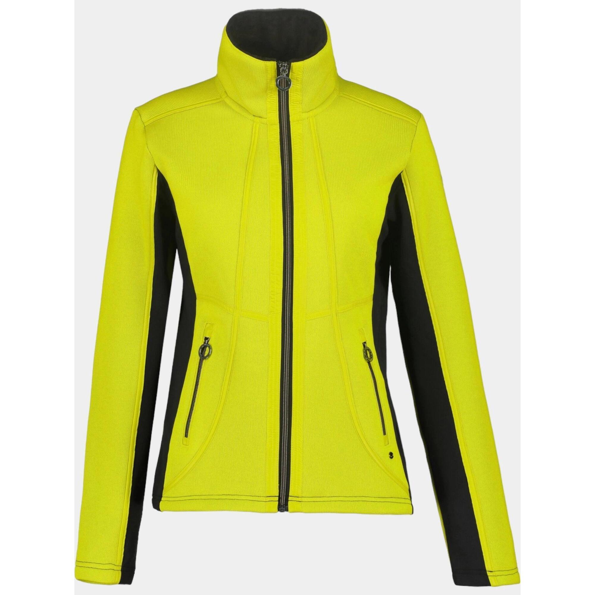 Luhta - Pull Femme Lumikero - Polaire - Jaune|noir - Decathlon