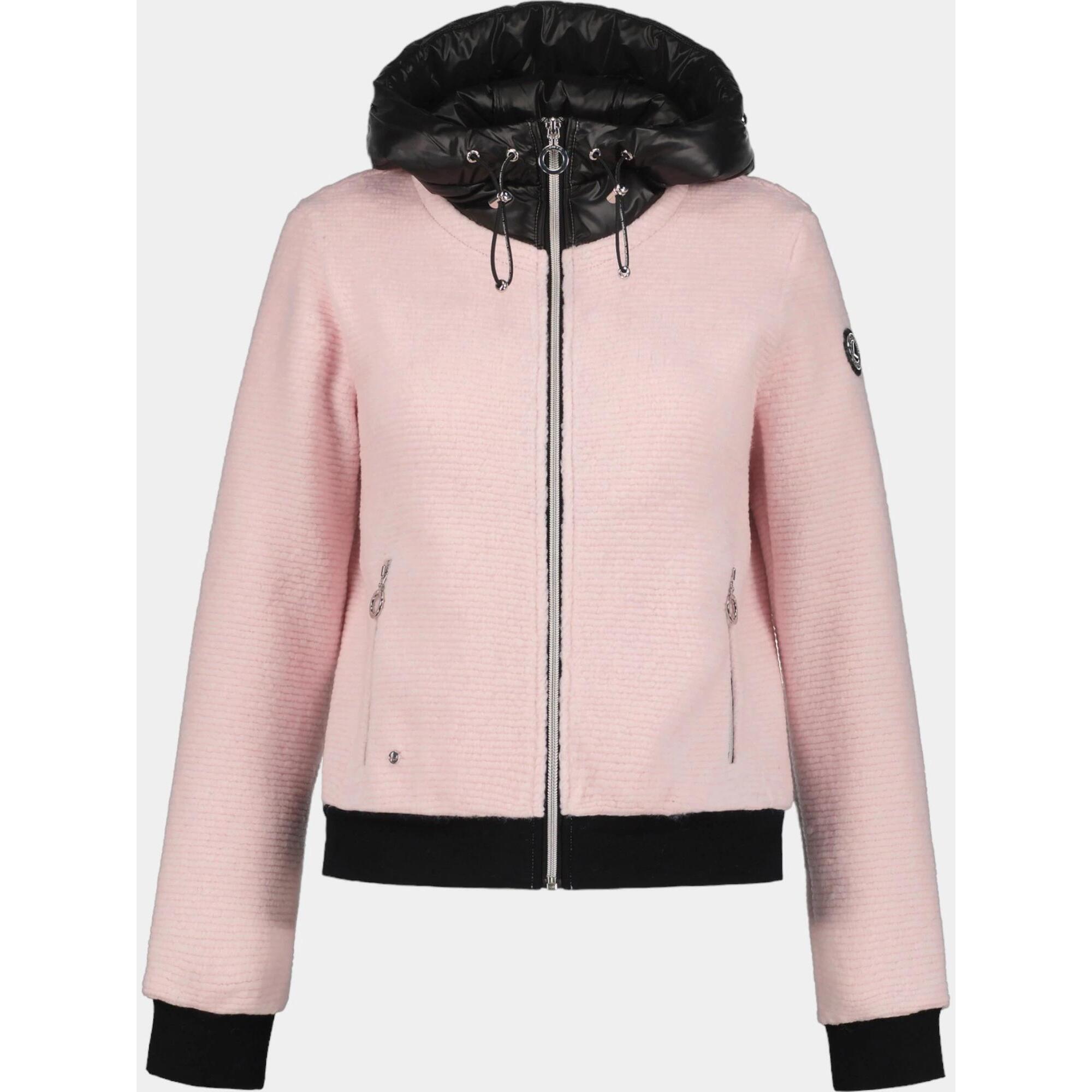 Luhta - Pull Femme Jacklin - Sweat-shirt - Noir|rose - Decathlon