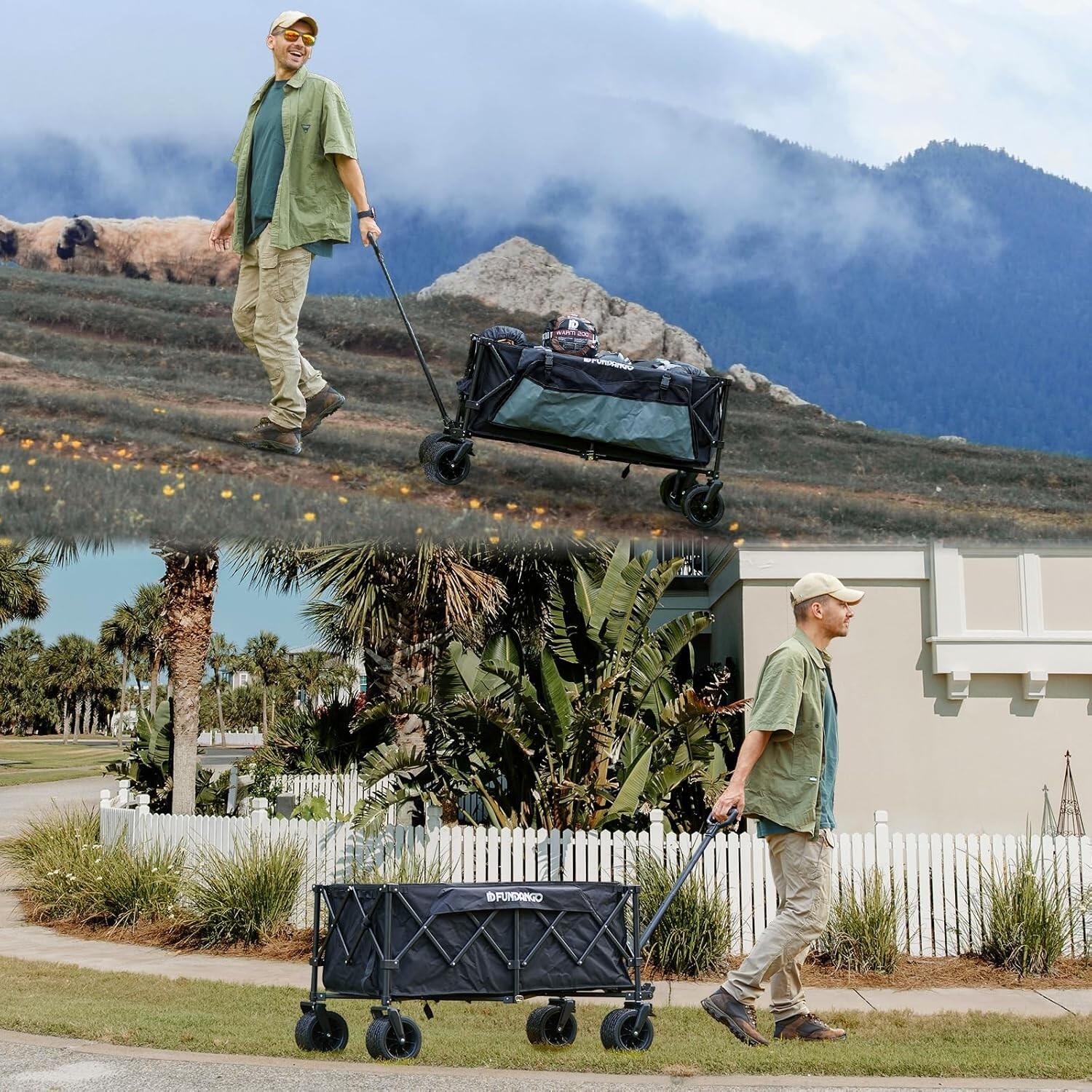 Skládací vozík KING CAMP Folding Wagon 4/4