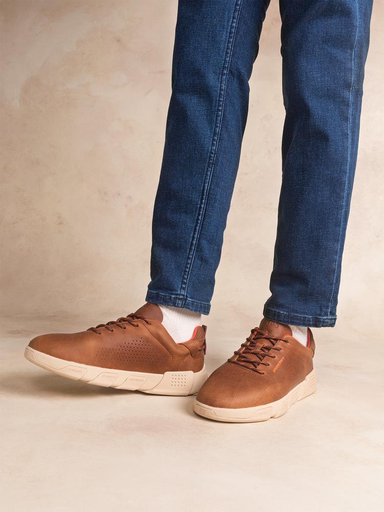 TBS Baskets Homme Sneakers TBS JAZBARY Marron TBS