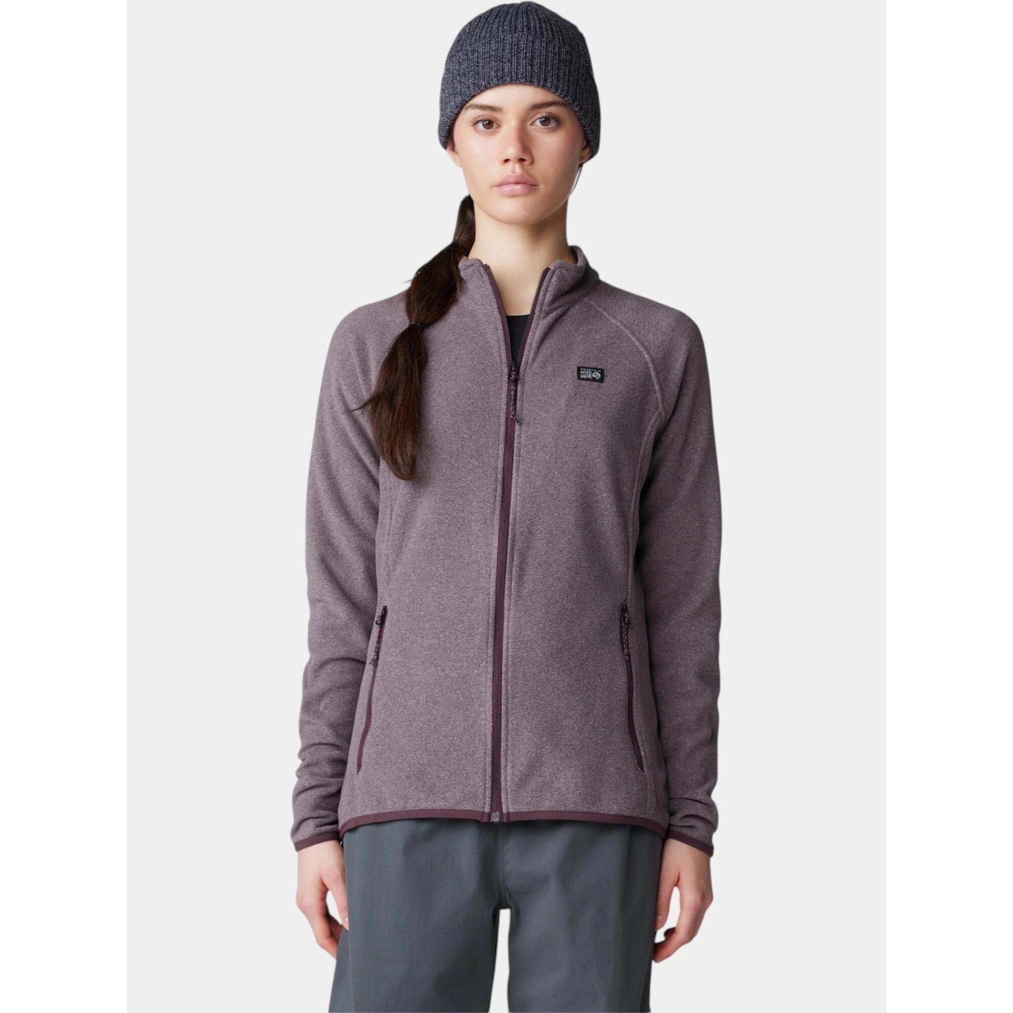 Mountain Hardwear - Pull Femme Microchill - Polaire - Violet - Decathlon