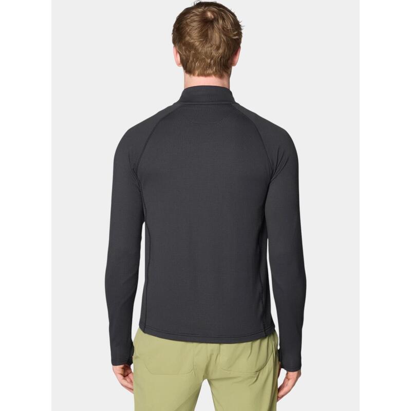 Pulover polar Crater Lake Heavyweight Half Zip barbati